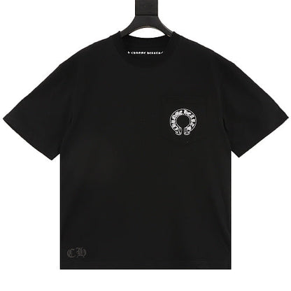 Chrome Hearts T-Shirt with 3D Sanskrit Script on the Back